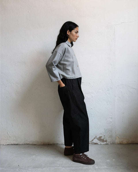 Museo pants denim black