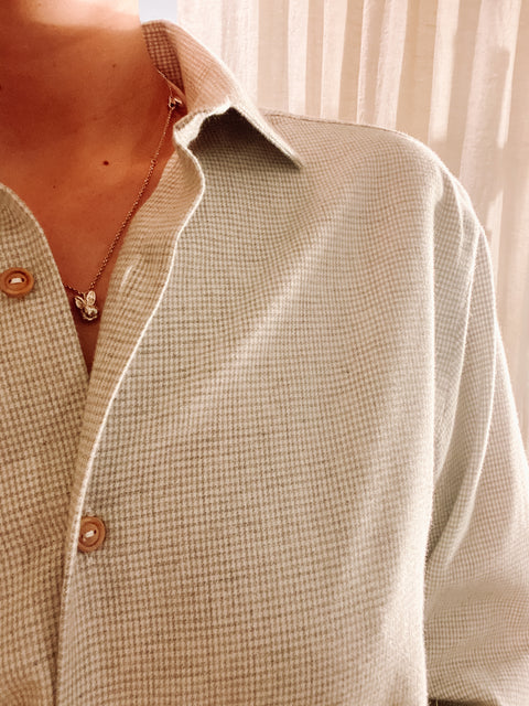 Tailored shirt - light grey