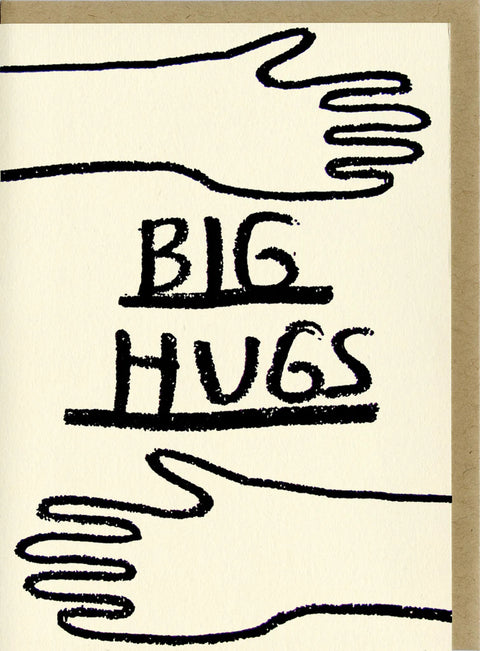 Wenskaart - Big Hugs