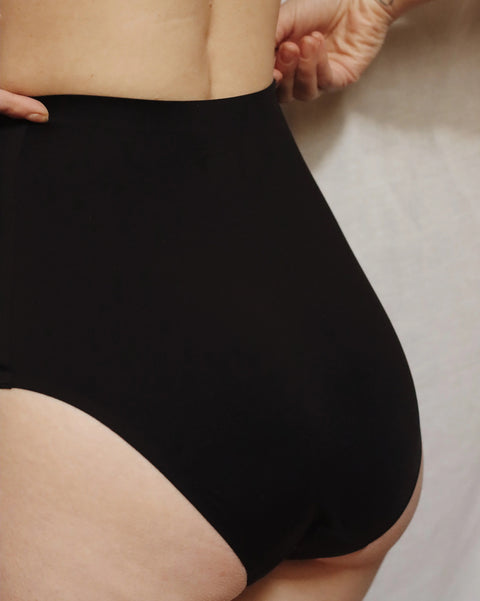 High waisted menstrual panties - extra absorptie